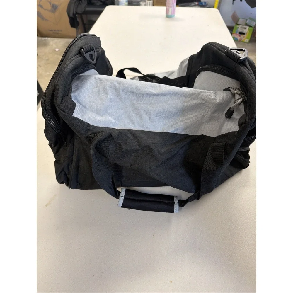 Calpak Duffle Bag Carry On Luggage Gray Black